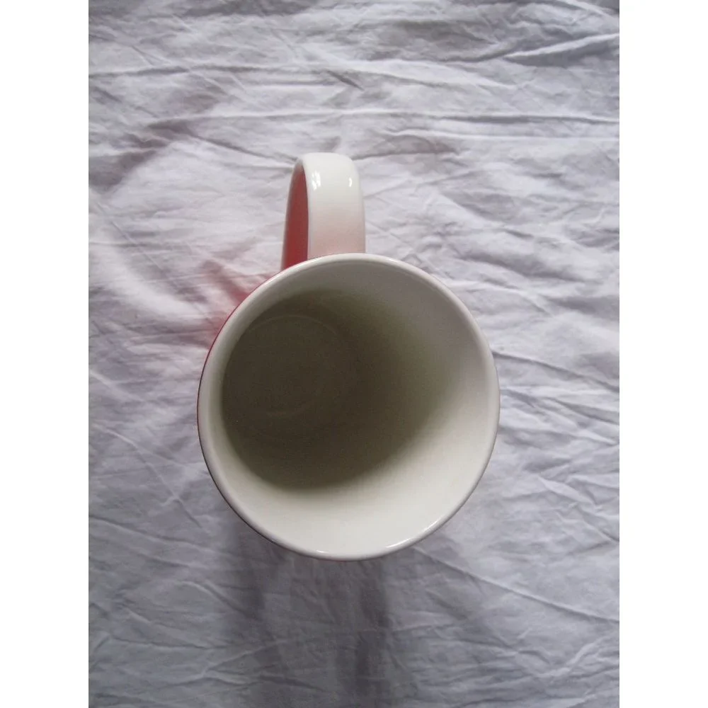 Starbucks 16 oz tall 2013 Red/Green Christmas‎ Siren Poinsettia Coffee Cup Mug